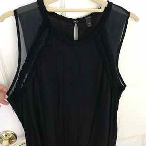 J. Crew black sleeveless top